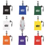HH7743 Sleeved Poncho In Pouch With Custom Imprint